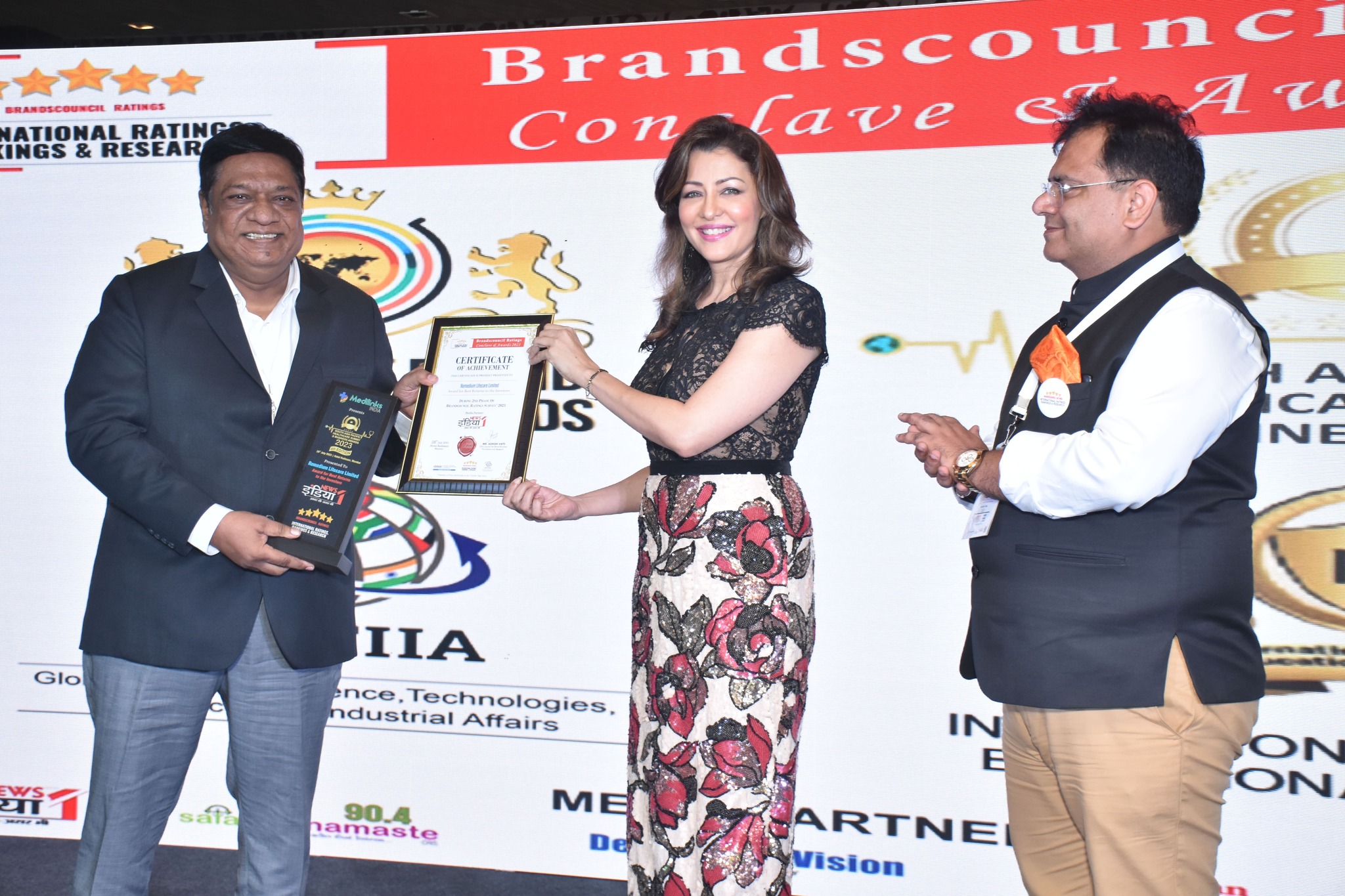 Remedium Lifecare Limited BSE Award for Best Returns to the Investors 2